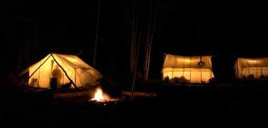 Glowing Camp